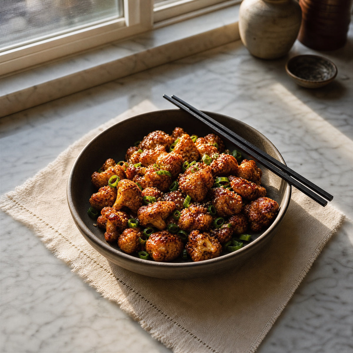 General Tso's Cauliflower