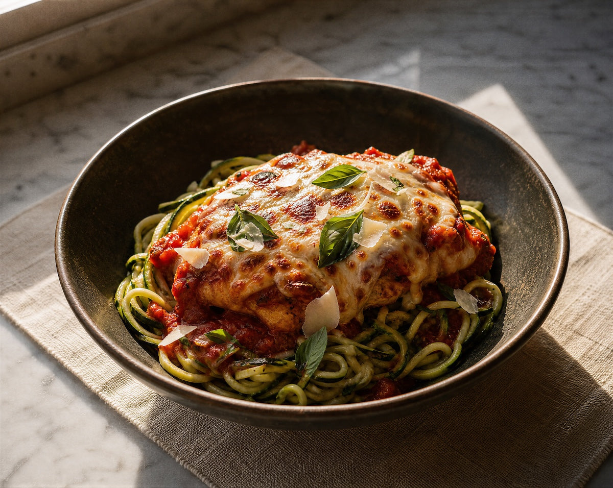Zucchini Noodle Bolognese